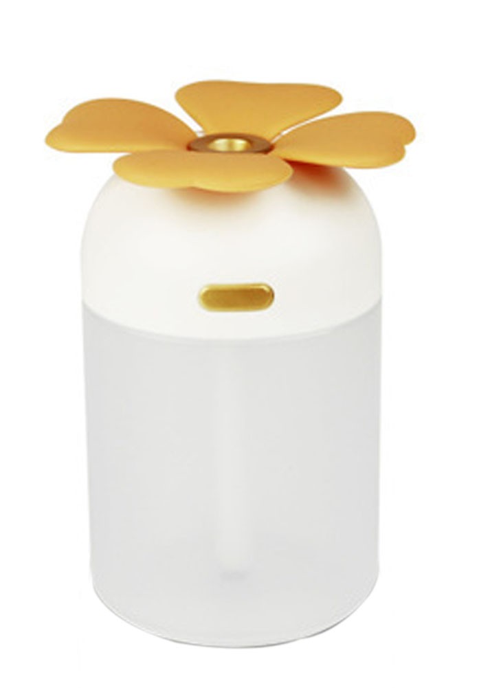 Mini Four-Leaf Clover Portable USB Air Freshener Humidifier, Orange