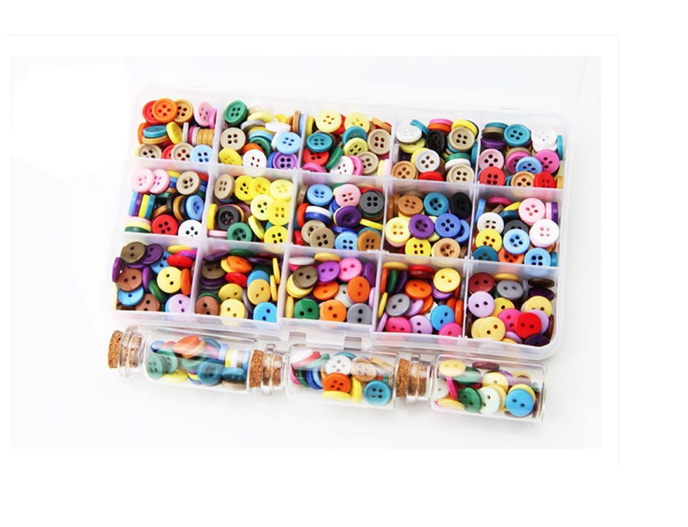 200 Pieces Buttons for Clothing/Shoes/Hats Decoration(23mm)