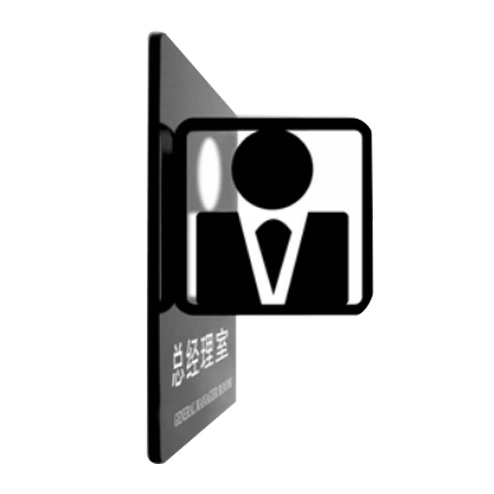 Office Signpost Department Sign Doorplate Decorative Sign [GENERAL MANAGER ROOM]