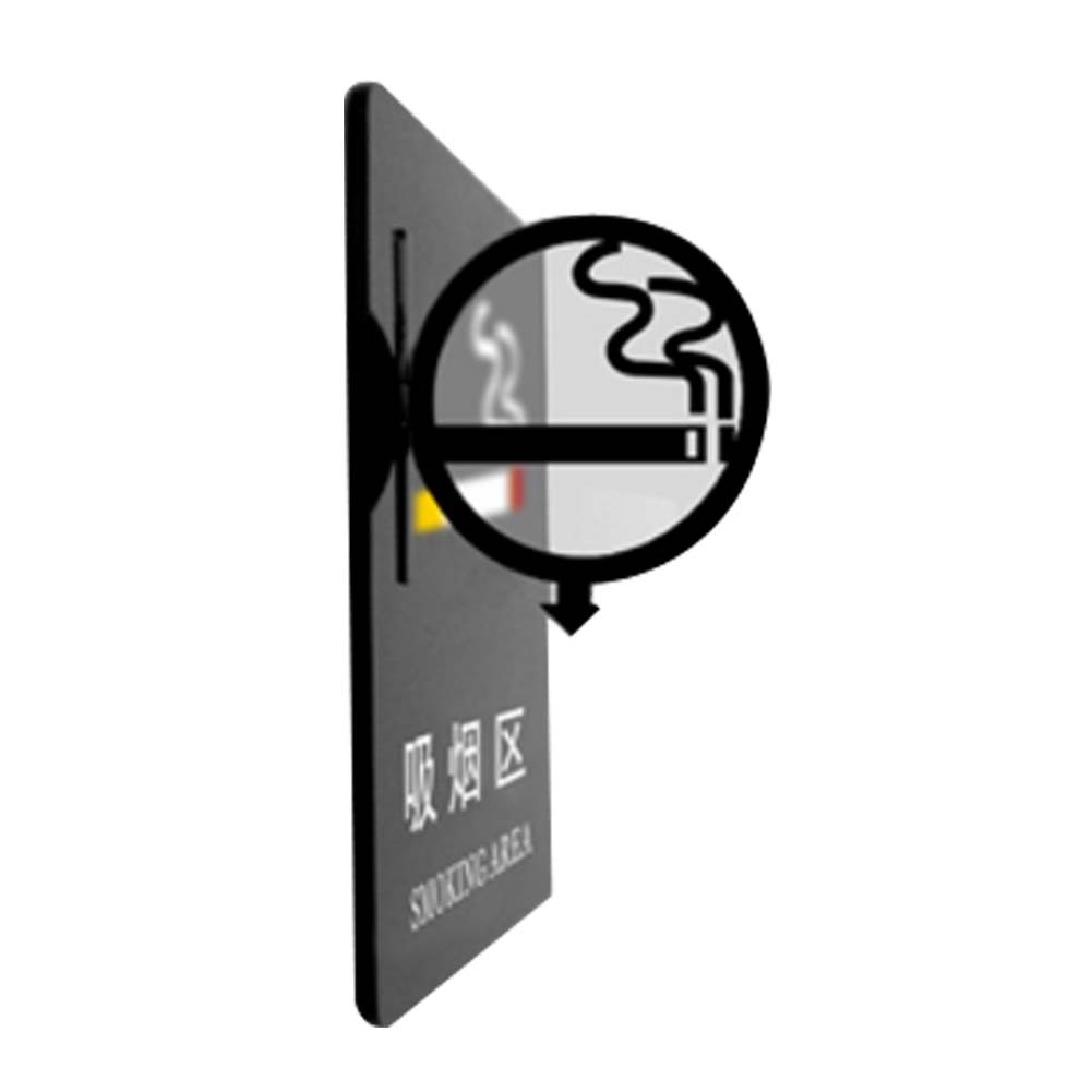 [NO SMOKING] Acrylic Signpost Department Creative Sign Doorplate Warning Sign