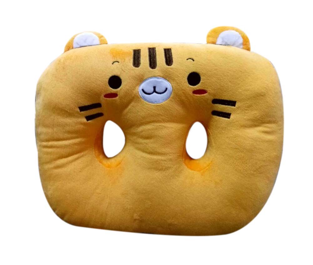 Cute Cartoon Chair Pad Thicker Buttock Protectors Cushion, Yellow Cat