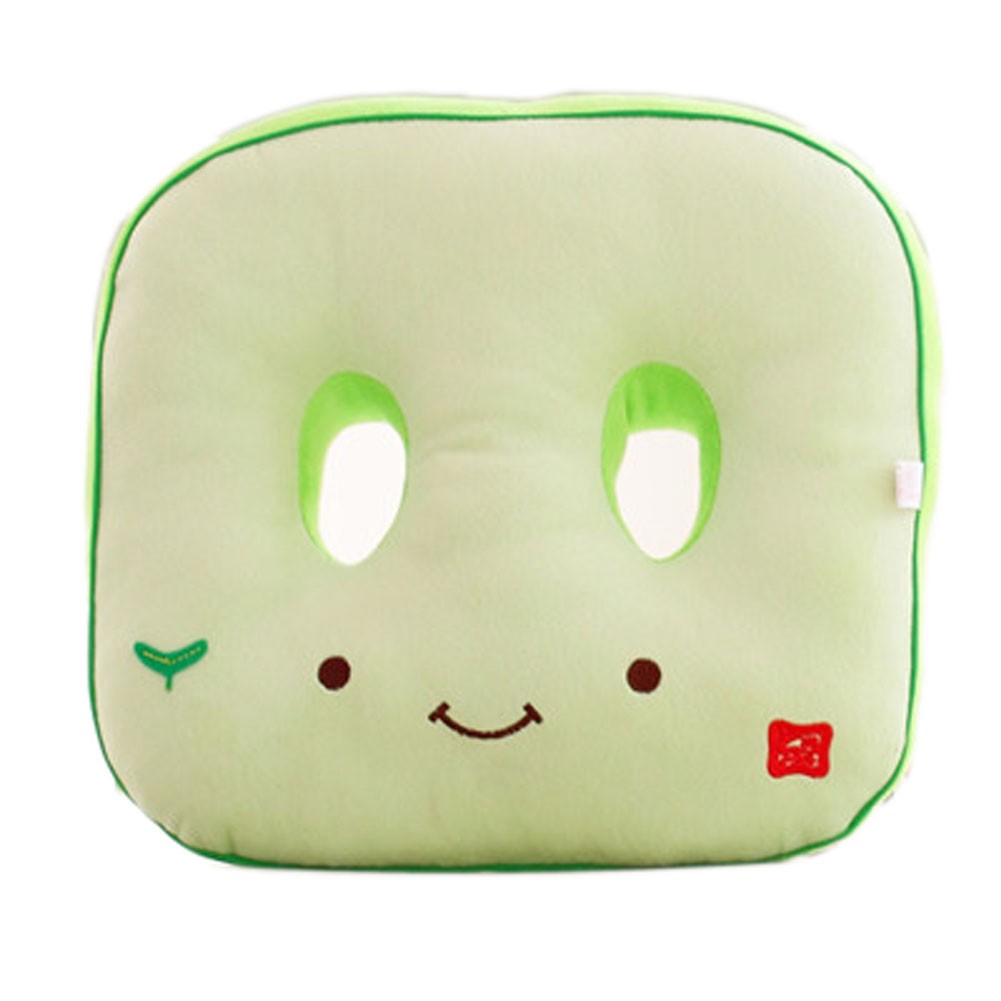Cute Cartoon Chair Pad Thicker Buttock Protectors Cushion, Green Tofu