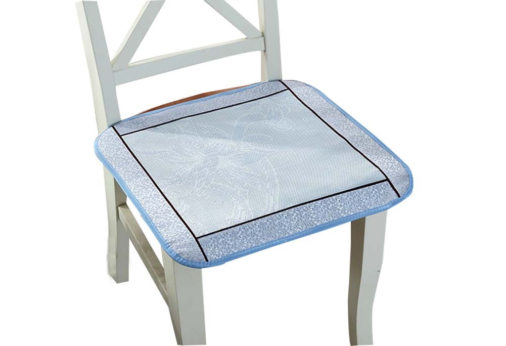 Summer Ice Silk Cushion Slip Breathable Cool Seat Cushion Office Chair Cushion