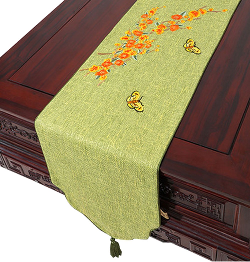 Cloth Table Runner Drape Modern Chinese Table Cloth Linen Coffee Table