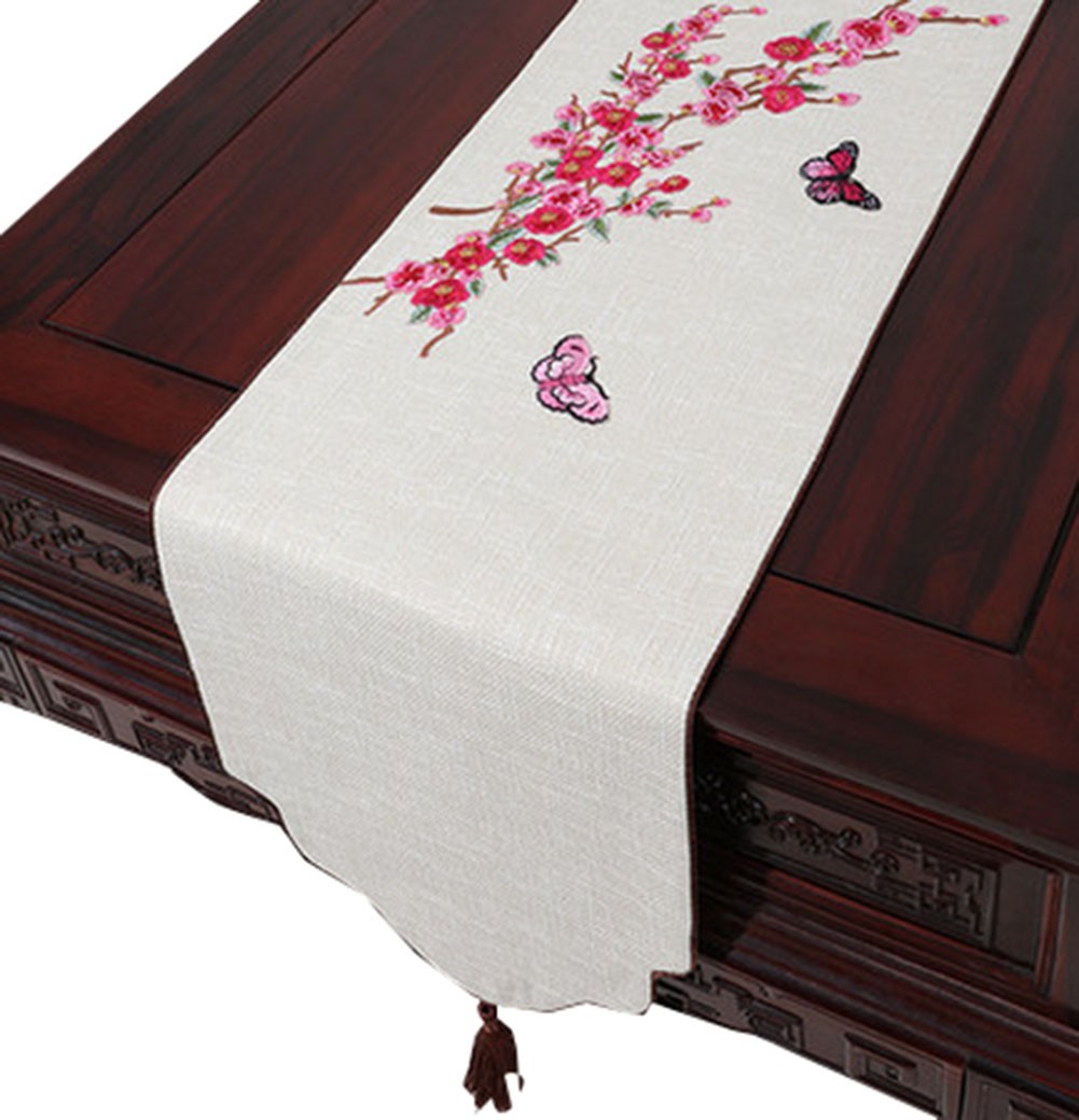 Coffee Table Runner Drape Modern Chinese Table Cloth Linen Cloth Table