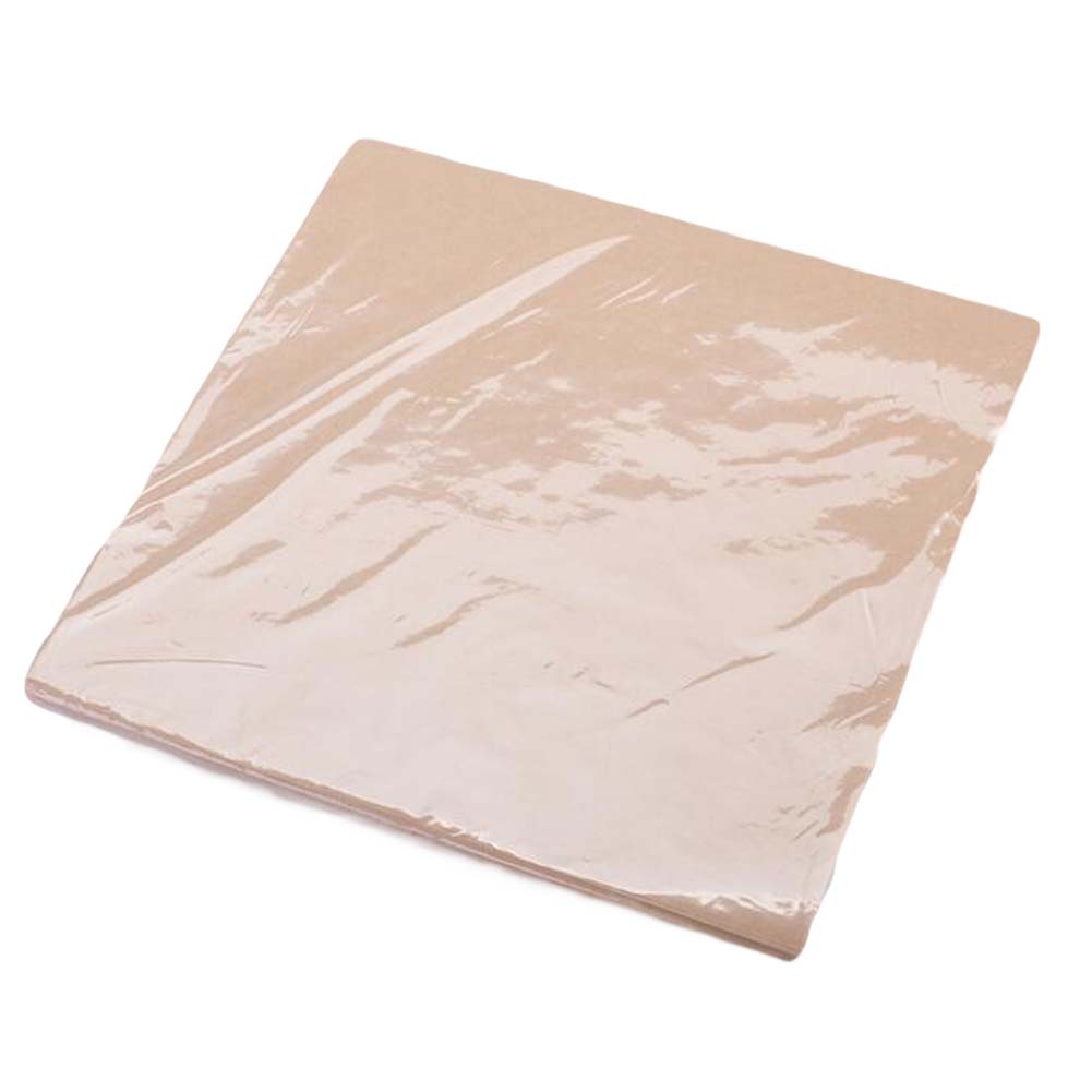 200 Pcs Disposable Brown Paper Wax Paper Greaseproof Hamburger Paper, 10 inch