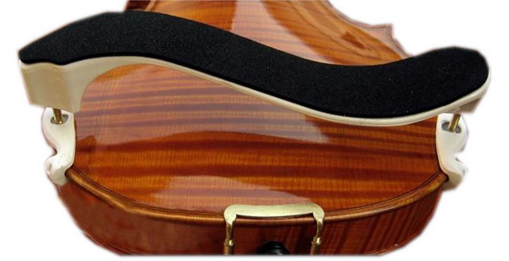 Full Size Violin Shoulder Rest White Fiddle Shoulder Pad 3/4 & 4/4