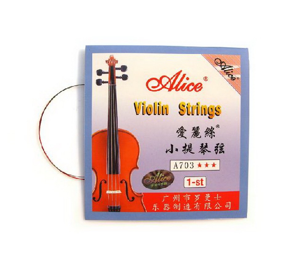4/4 Violin Strings Set, Includes G, D, A & E, Medium Gauge