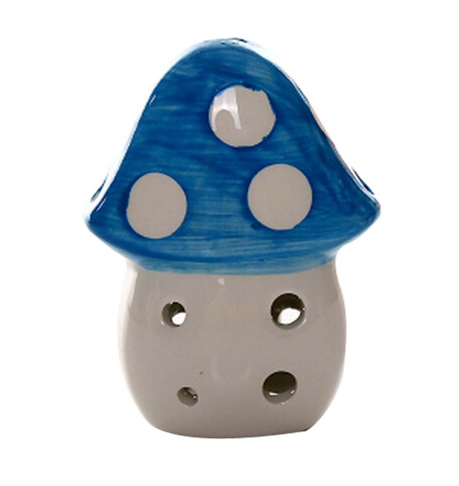 Musical Instrument Ocarina for Child/Mushroom Ocarina, 6 Holes/Blue