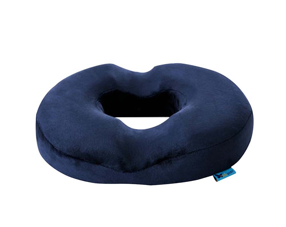 Ventilate Comfy Memory Foam Cushion Of The Office/Car For Male(Navy)