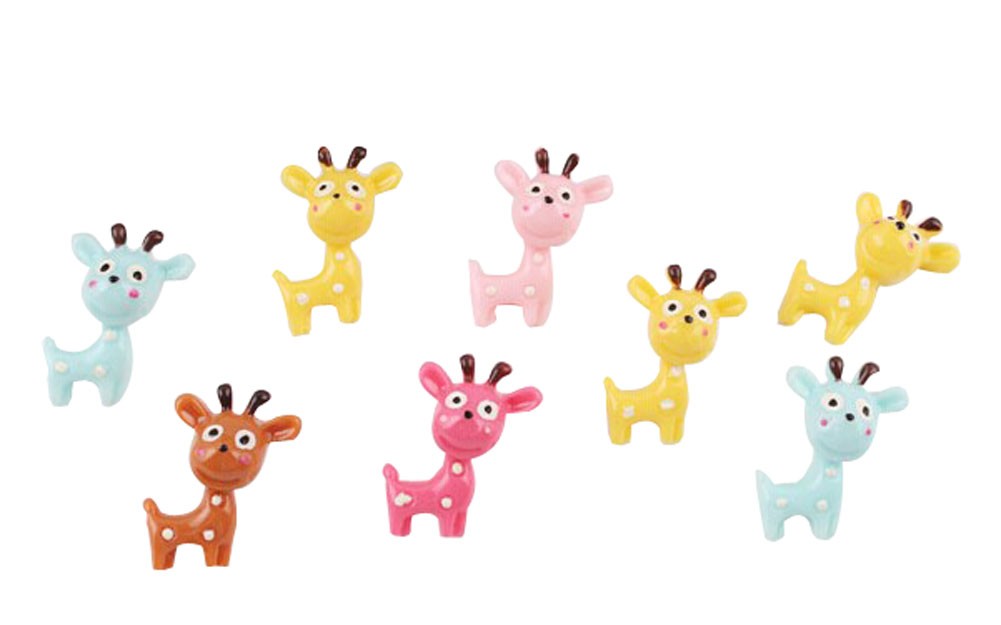 Creative Office Item/Lovely Giraffe Series Pushpins/10 Piece/Random Color