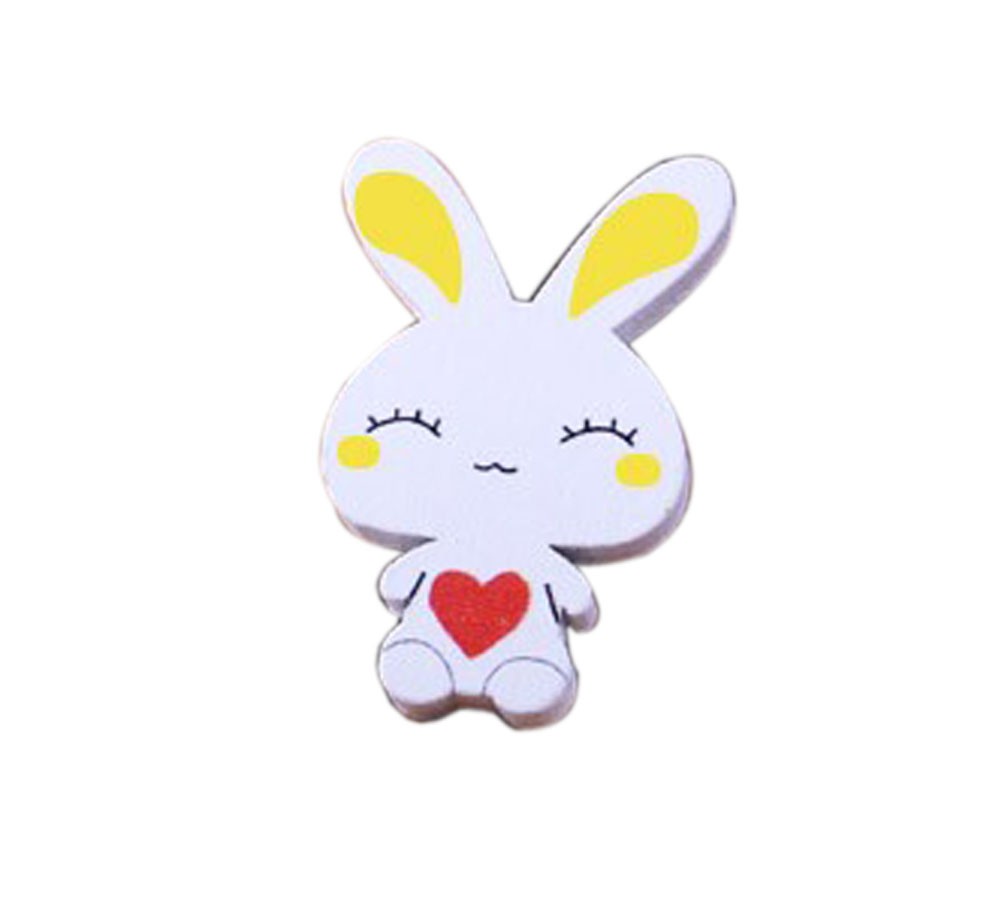 Creative Office Item/Lovely Heart Rabbit Series Pushpins/20 Piece