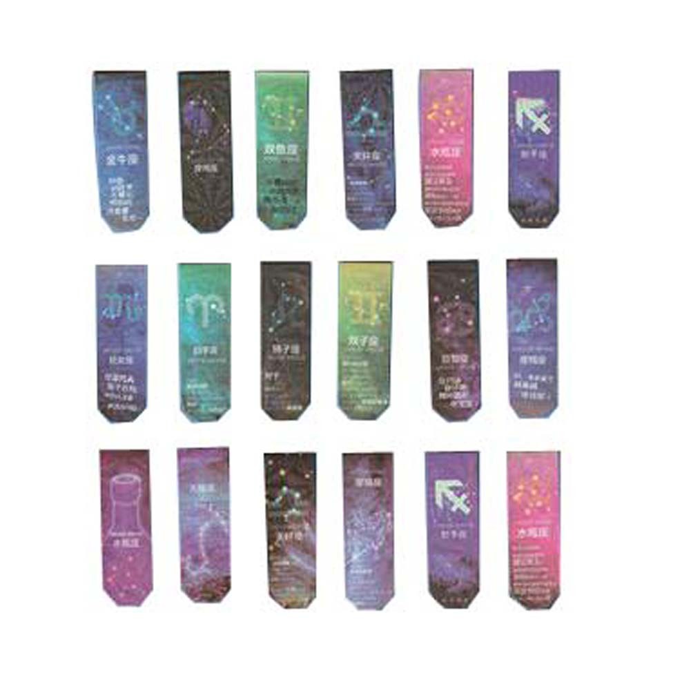 Set Of 18 Creative Twelve Constellation Style Bookmarks, Ideal Gift For Friends