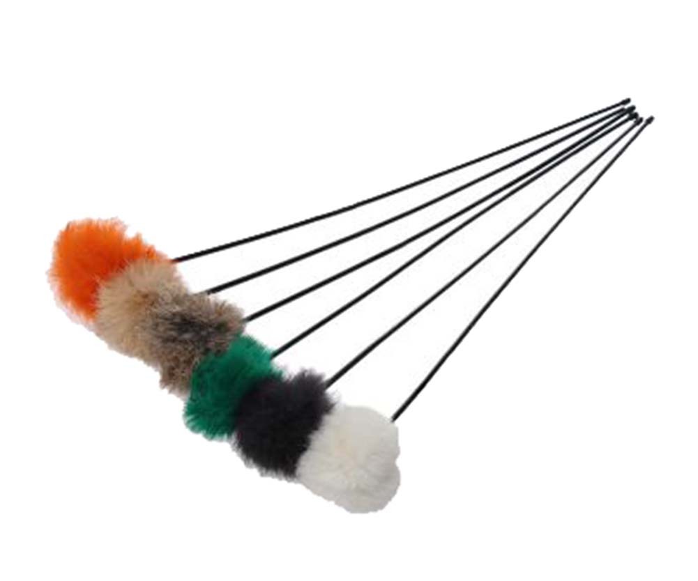 4 Sets, Cat Toy Fake Artificial Fur Ball Mouse Funny Cat Stick Lever, Plush Ball