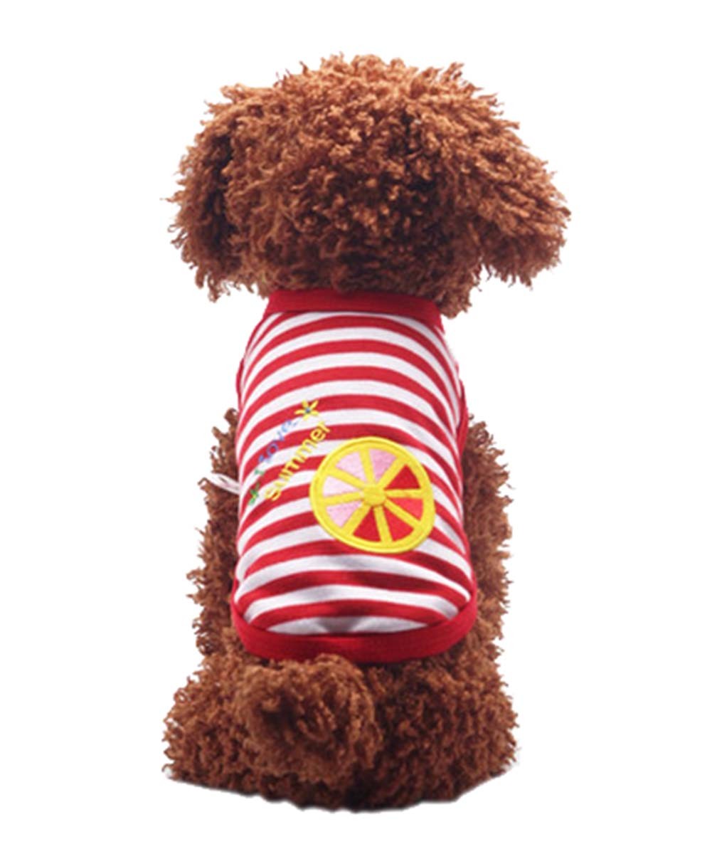 Cute Dog Clothes Fall And Winter Clothes Sweater Vest, Lemon