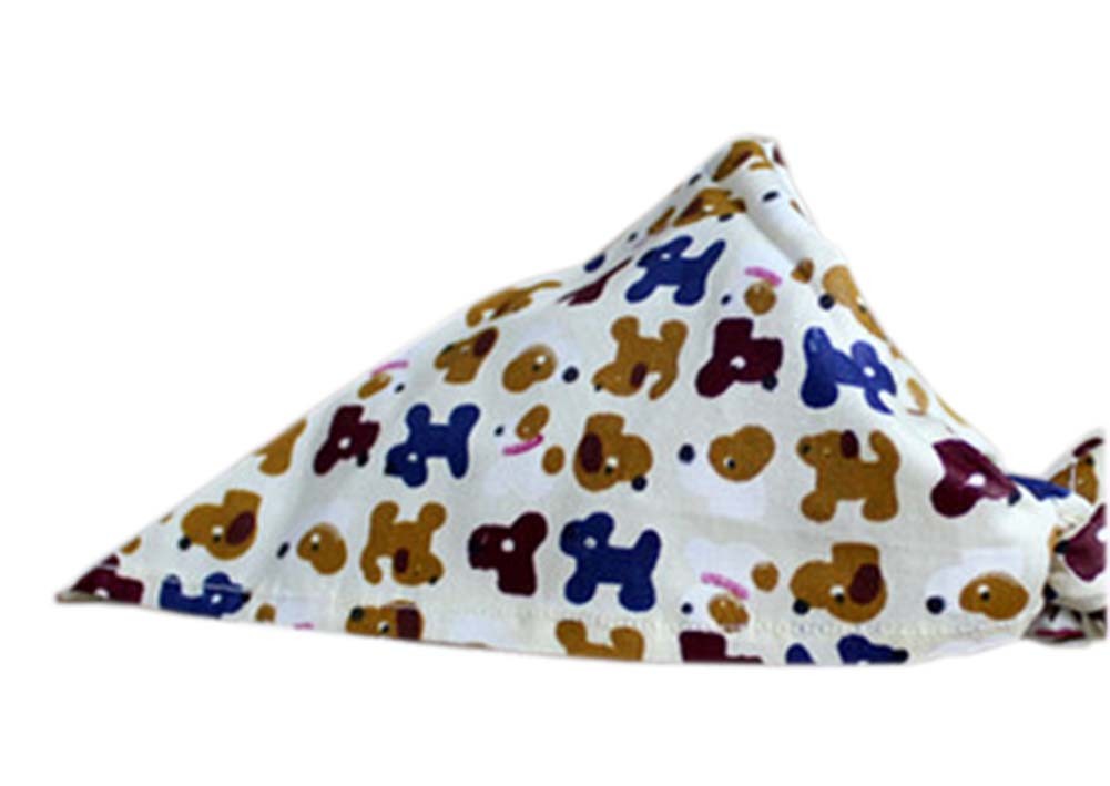 2 Pieces of Fashionable Cute Pets Triangle Scarves/Headscarf, Dogs