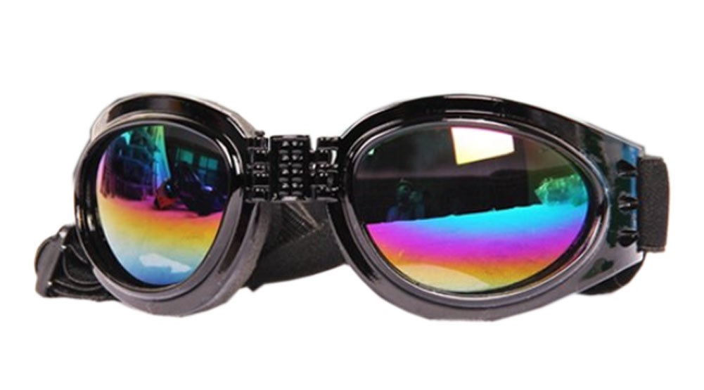 New Fashionable Pet Dog Goggles UV Sunglasses Perfect Sun Glasses Eye Wear Black