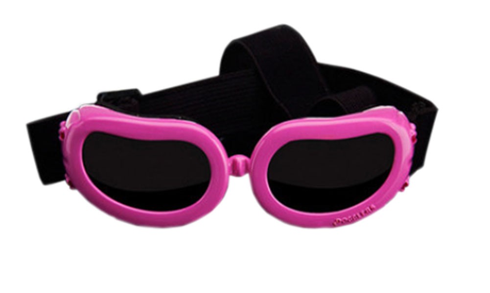 Fashion Pet Dog Goggles UV Sunglasses Perfect Sun Glasses Protection Pink
