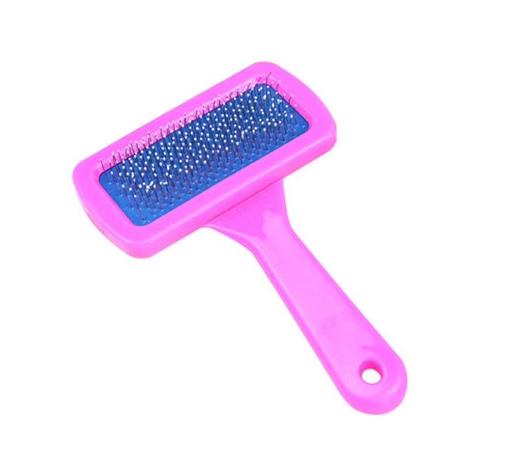 Paddle Brush/Grooming Comb For Small&Medium-sized Dog,Pink