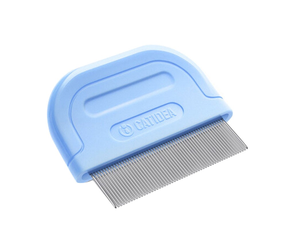 Mini Fashion Grooming Comb for Dogs Cats Pet Flea Combs Sky BLUE