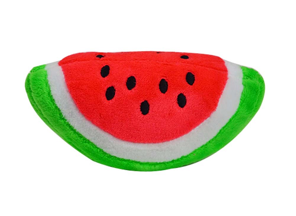 Set of 2 Creative Dog Clean Teeth Chew Toy With Sound,Watermelon Rectangle