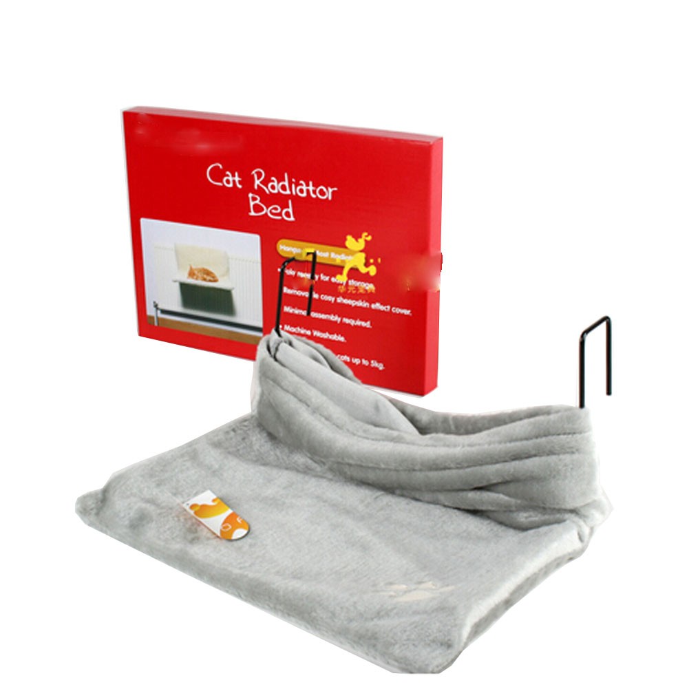High Grade Solid Soft Dog Cat Pet Bed,Cat Hammock,GRAY,(18"*12"*10")