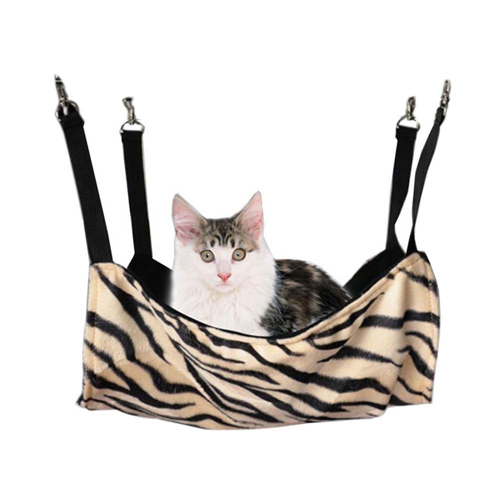 High-quality [Faddish Zebra-stripe] Soft Dog Cat Pet Bed,Cat Hammock(50*38CM)