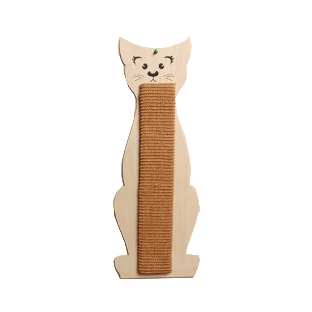 Natural Sisal Cat Scratching Board,Hanging Wall Catch Column,BROWN (59*21*2.5cm)