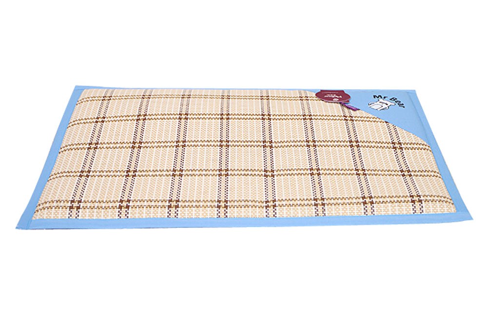 Hot Pet Dog Bed Mat Fashion Indonesian Cane Mats BLUE, 36*26cm