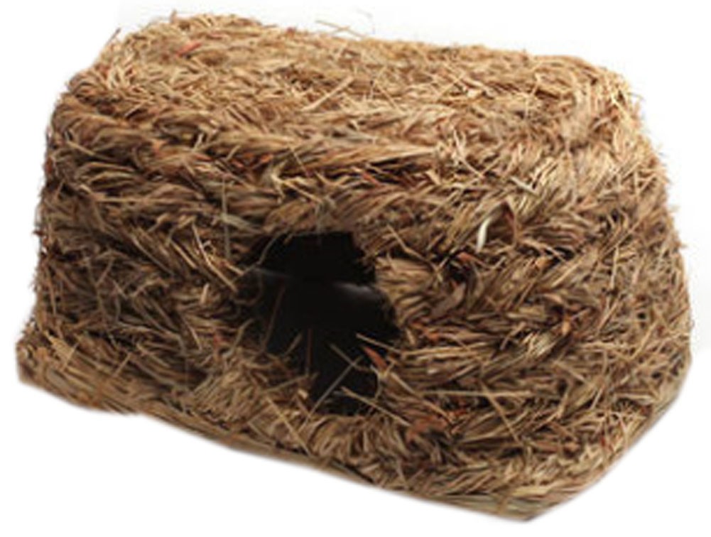 Natural Outdoor Rabbit Hutch Straw Mattress Hand Made Straw Nest