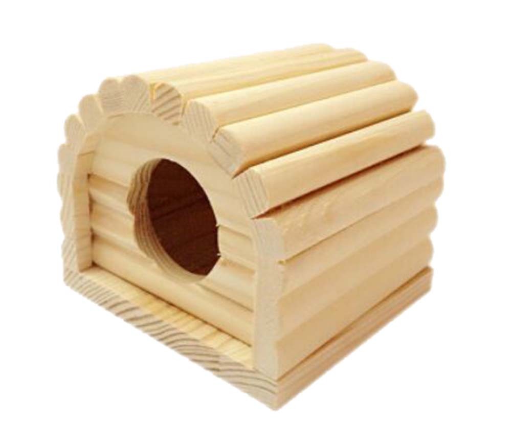 Small Pet Hamster Wooden House/Bedroom Accessories, Arched