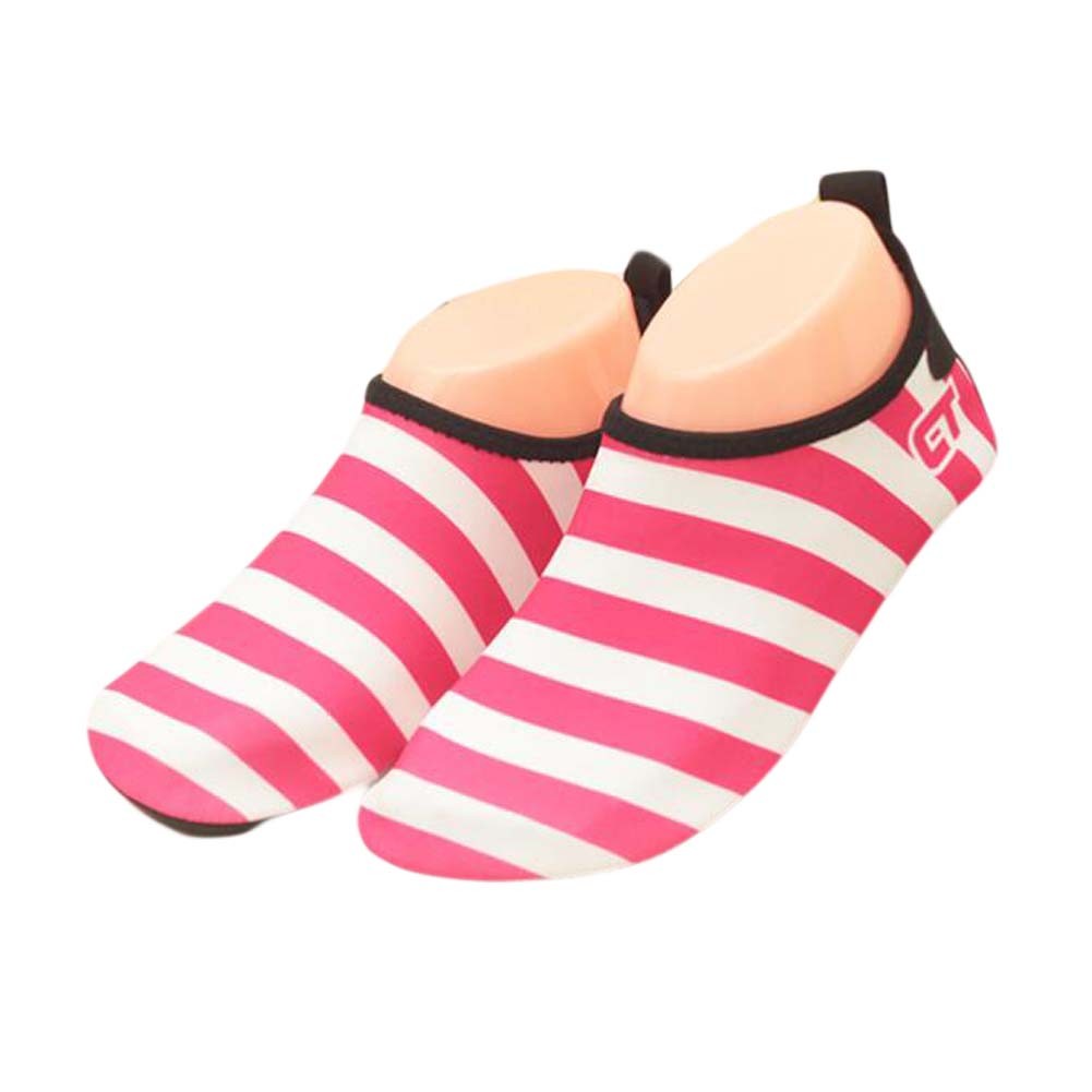 Stripe Kids Beach Shoes Water Shoes Soft Indoor Shoes Sock Shoes Outdoor Sandals