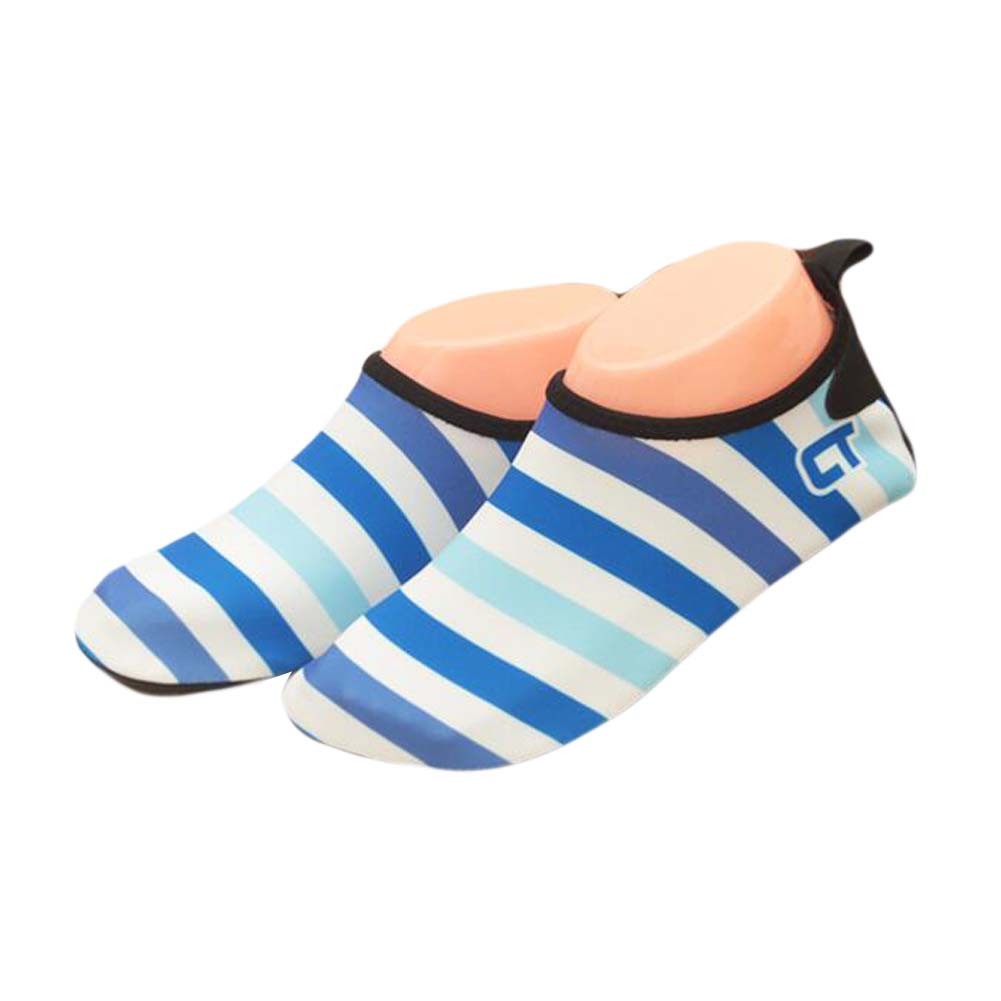 Outdoor Sandals Stripe Kids Beach Shoes Water Shoes Soft Indoor Sock Shoes