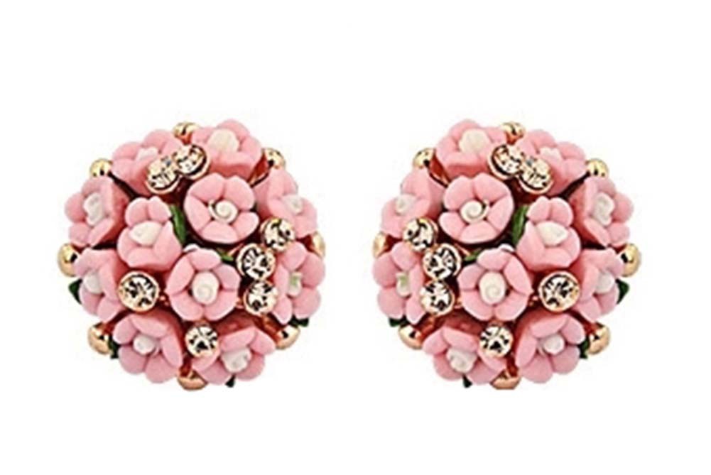 Temperament Jewelry Earrings Female Earrings Beautiful Flower Earrings