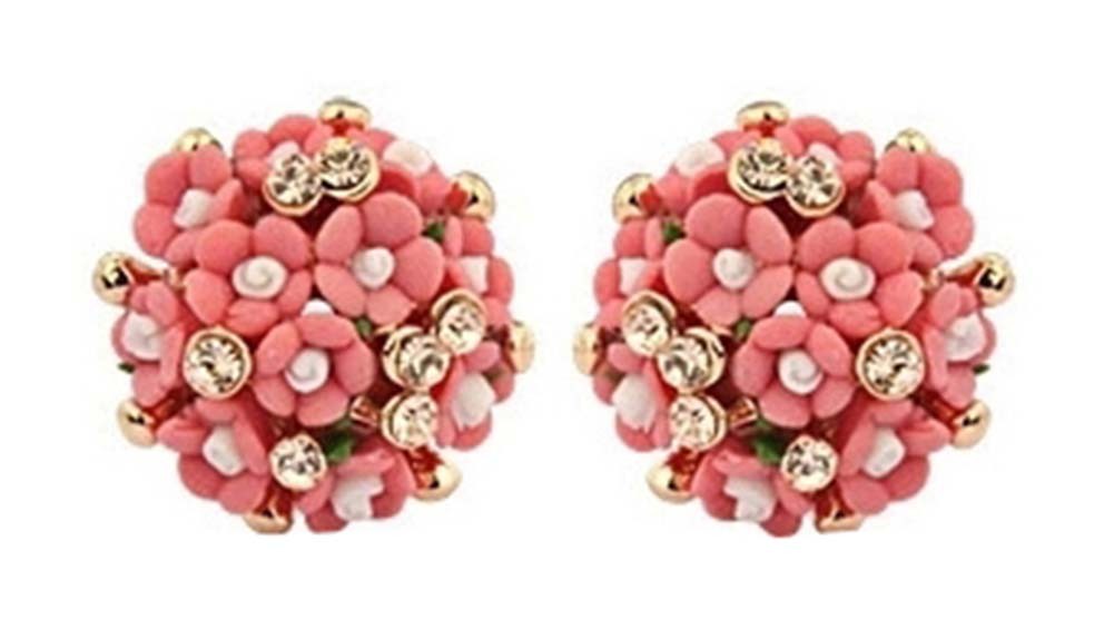 Simple Stylish Women Earrings Flower Earrings   Accessories Jewelry Earrings