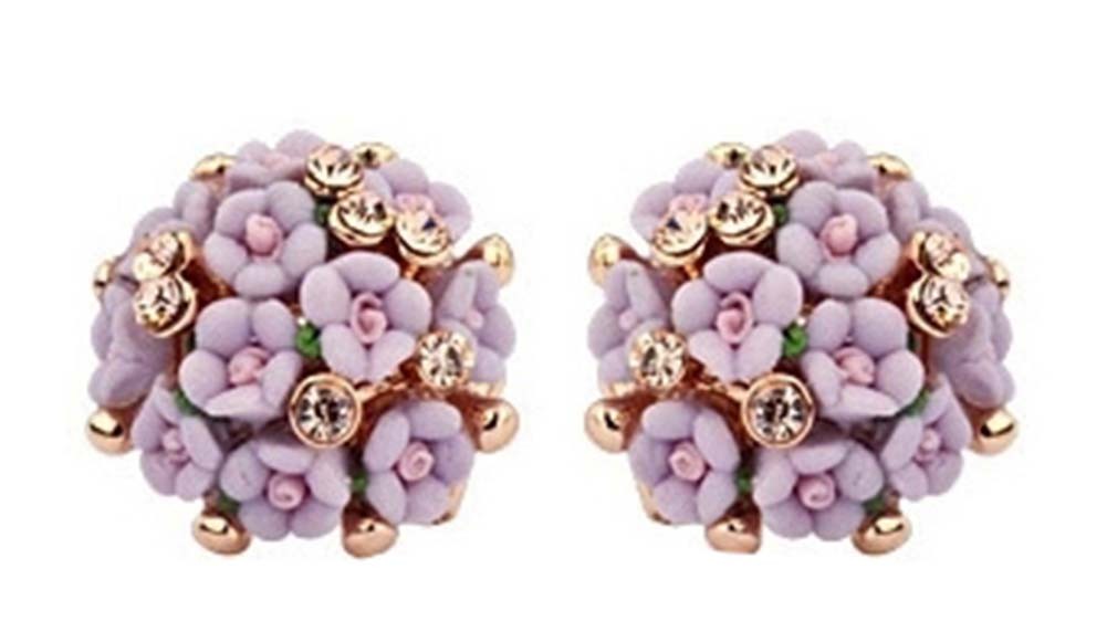 Simple Stylish Accessories Jewelry Earrings Women Earrings Flower Earrings