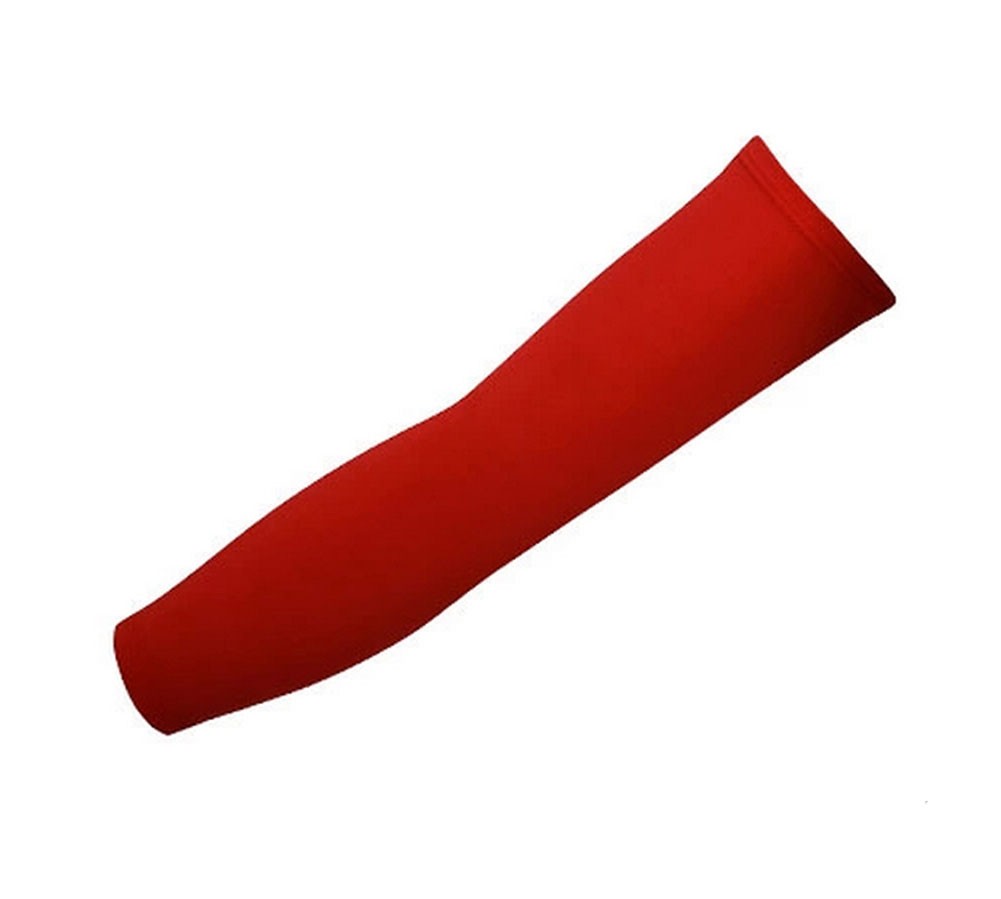 [RED] Lycra Men, Women & Youth Compression Basketball Shooter Sleeve, One Size