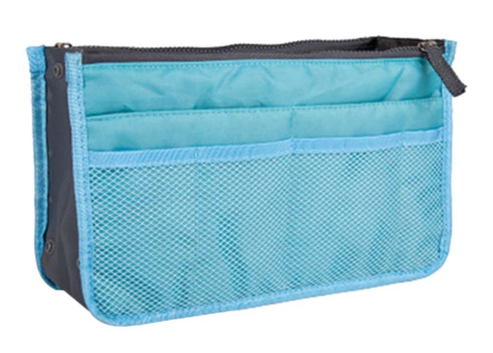 Creative Multifunction Wash Bag Portable Travel Pouch Cosmetic Bag, Blue