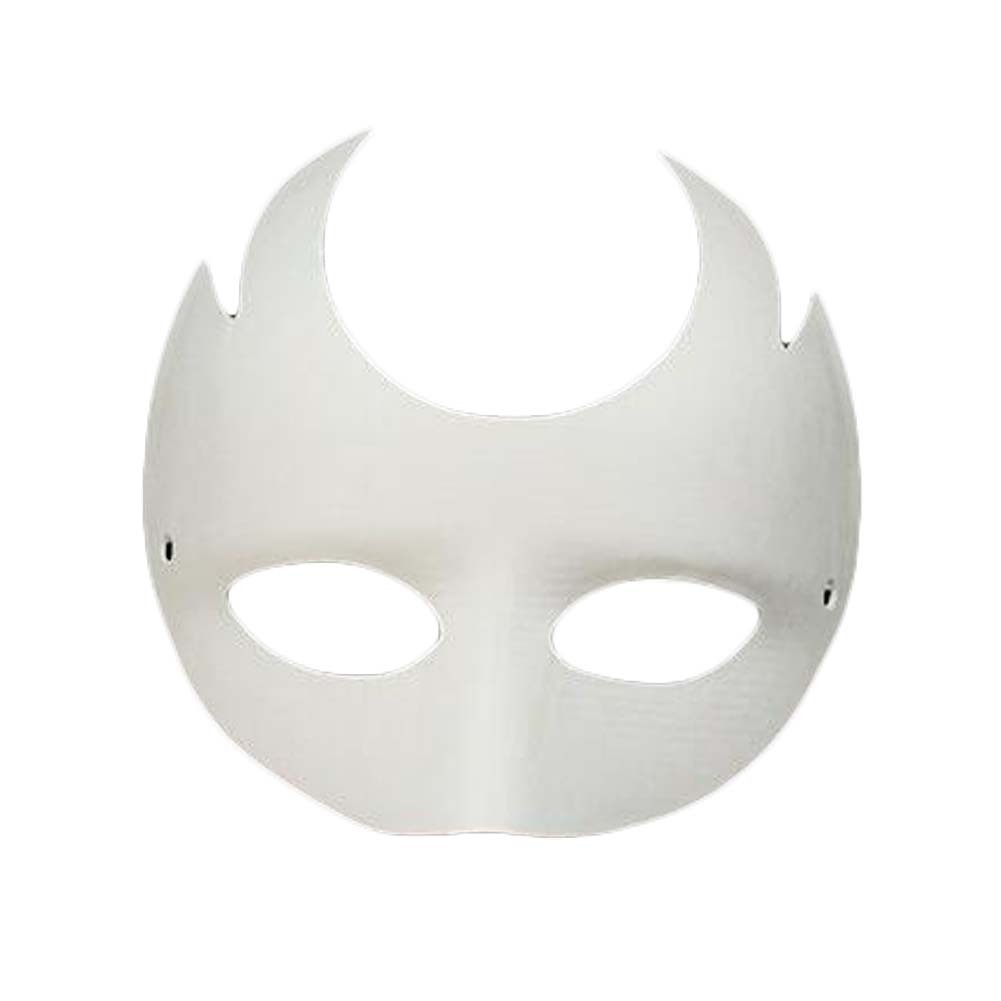 10 Pcs White Mask Hand Painted Eye Mask DIY Paper Mask Halloween Costume Mask
