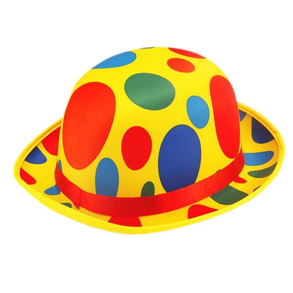 Party Costume Carnival Cap Halloween Hat Clown Hat Clown Cap Clown Top Hat