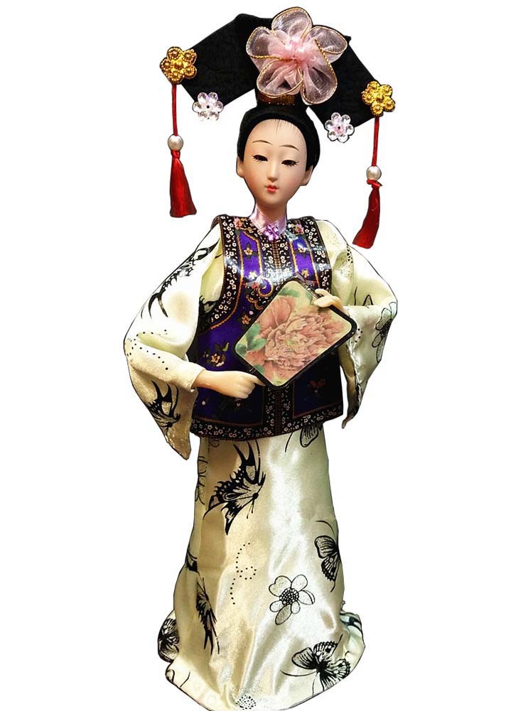 Handmade Dolls Classical Dolls Chinese Characteristics Gift Silk Souvenir