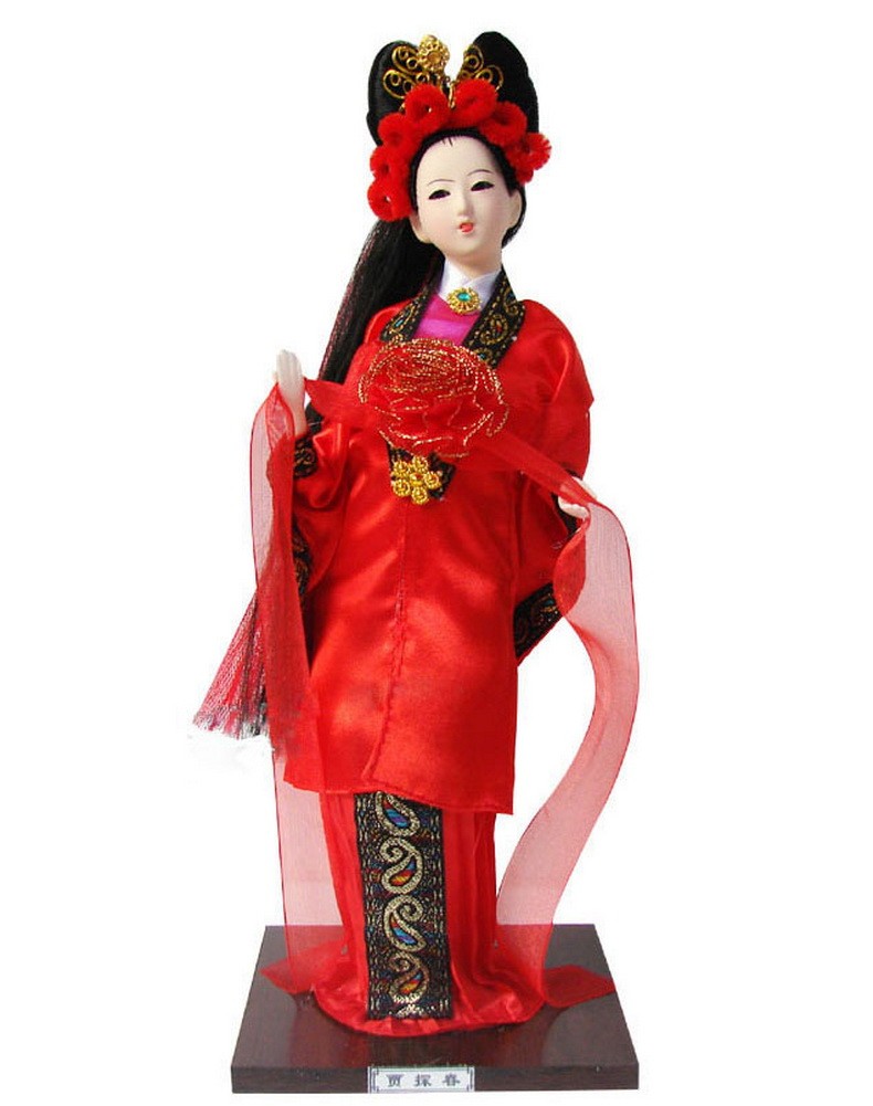 The Ancient Chinese Bride Doll Furnishing Articles, Random Style
