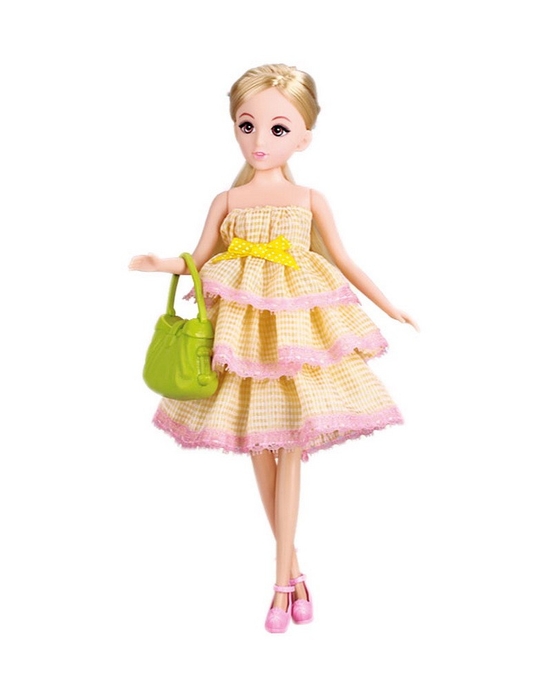 10.5'' Doll Fashion Blonde Doll Lessi Girls' Toy Collectible Doll