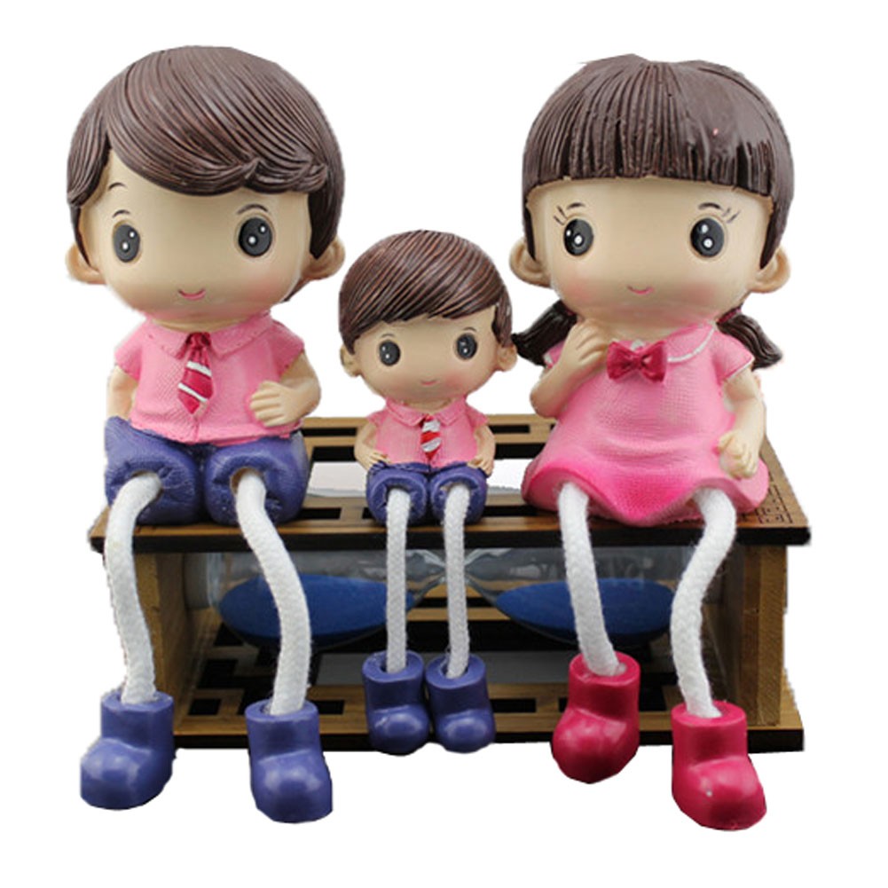 Creative and Unique Dolls/Toy Set Figure Decoration, Fashionable Family