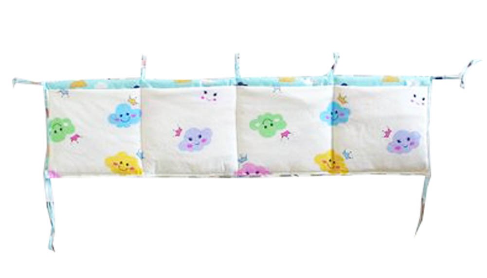 Hanging Bedside Bags Baby Crib Diaper Storage Bag,Y