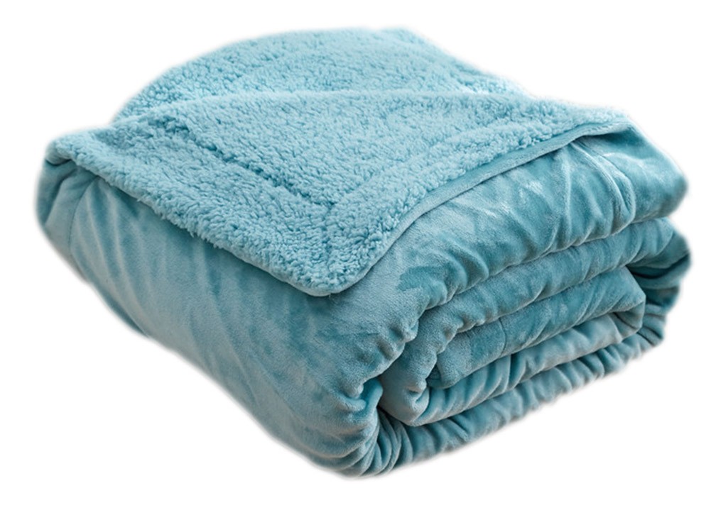 Soft Warm Kids Blanket Office/Home Blanket for Nap,Blue,39.4x47.2x1.2 inches #22