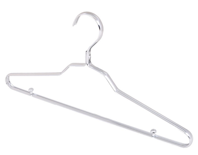10-Pack Home Aluminum Alloy Clothes Hangers Durable Adult Suit Hanger Organizer 8016-Silver