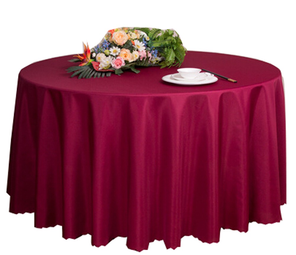Hotels Weddings Banquets Tabletop Accessories Round Tablecloths (200x200 CM)