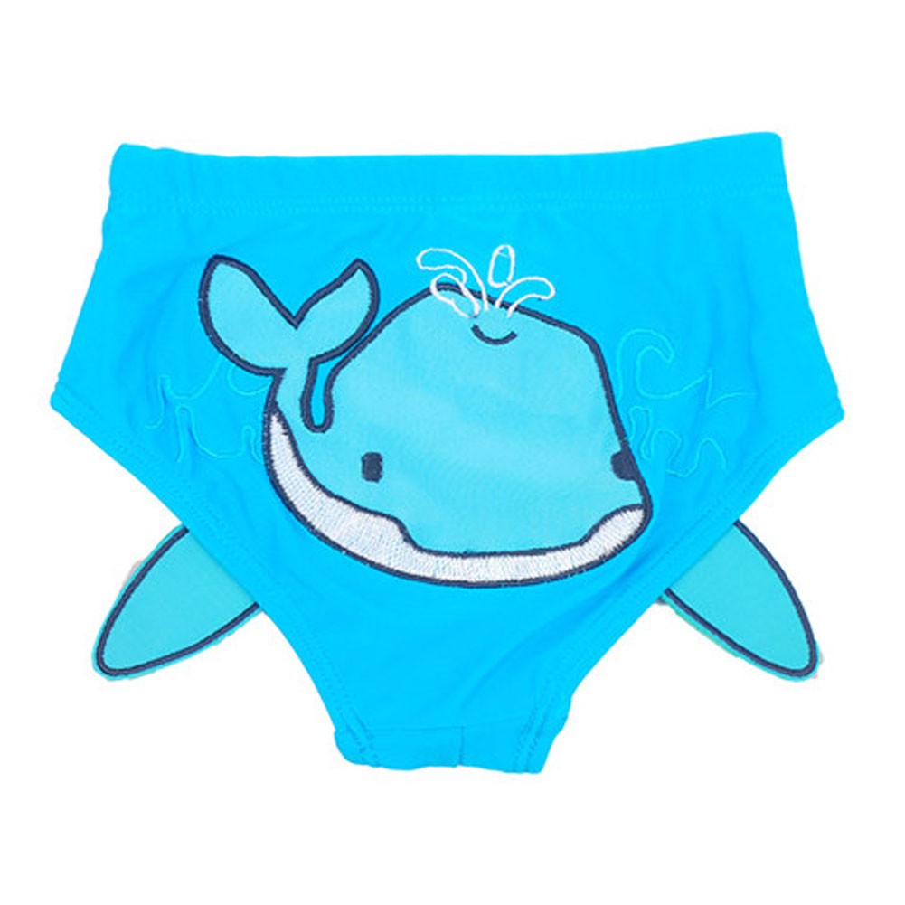 Baby Swim Trunks Cartoon Reusable Swim Diapers,Whale L
