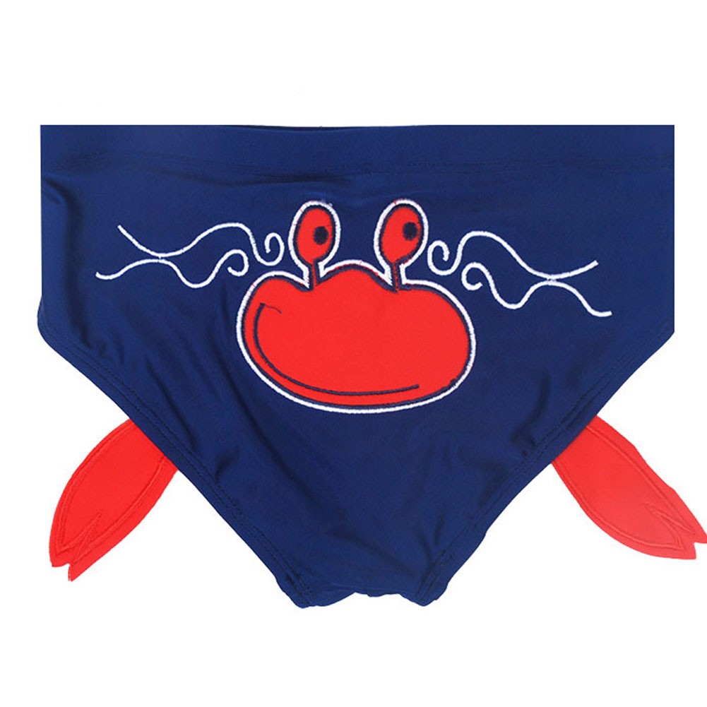 Baby Swim Trunks Cartoon Reusable Swim Diapers,Crab L